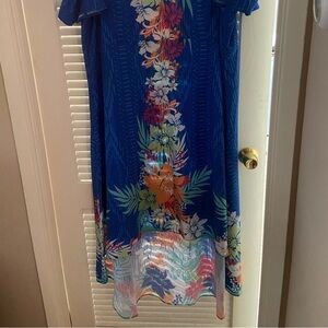 This floral dress is new. Bought and lost weight. Size 3x